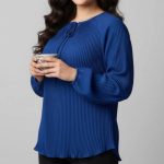 شومیز جلو پلیسه مدل سما عمده (پک 5 عددی)