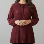 شومیز جلو پلیسه مدل سما عمده (پک 5 عددی)