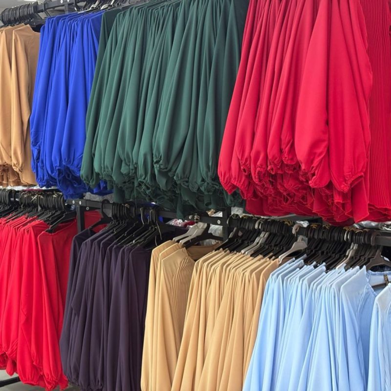 شومیز جلو پلیسه مدل سما عمده (پک 5 عددی)