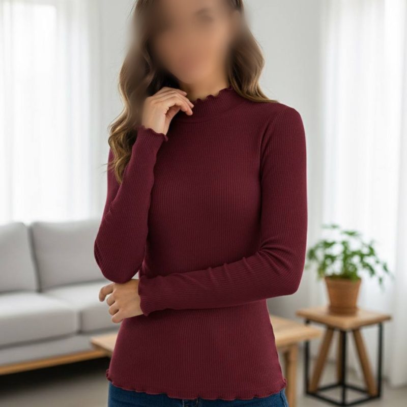 بلوز یقه پنج سانت تمام ژول عمده (پک 6 عددی)