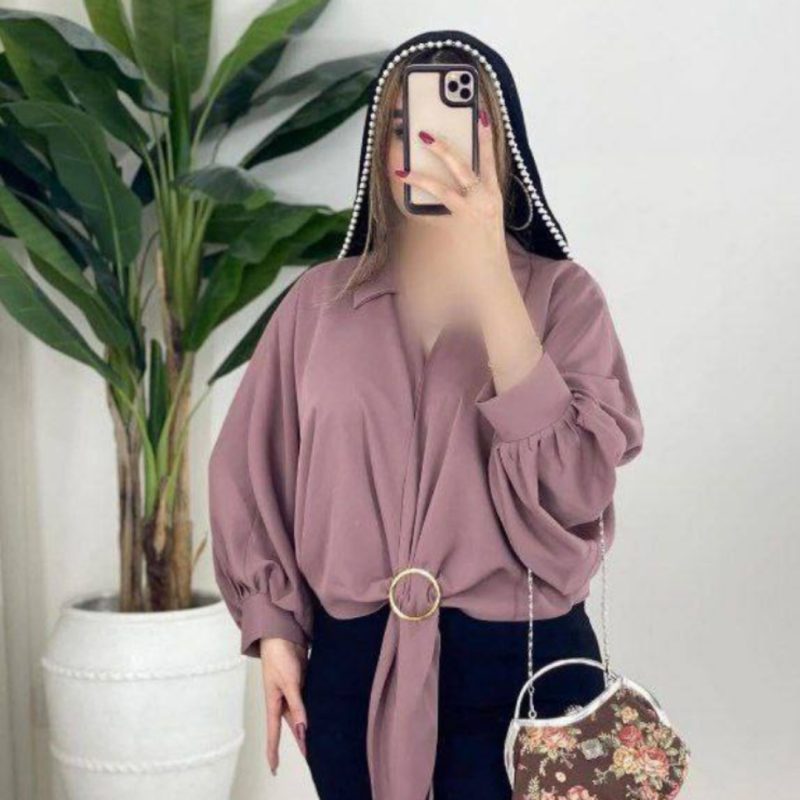 شومیز حلقه ای عمده (پک 8 عددی)