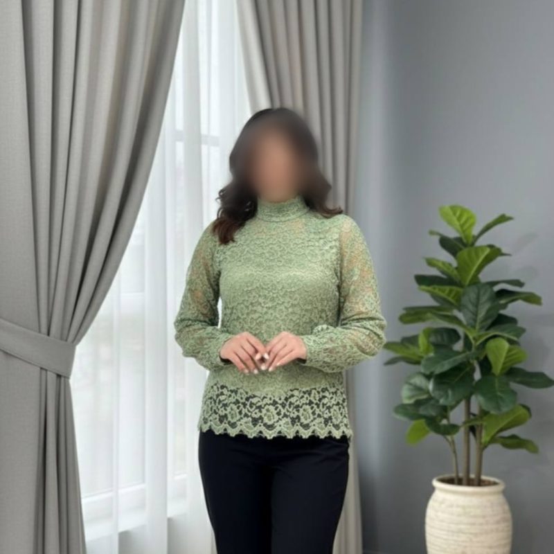 شومیز کراپ‌گیپور دانتل استر دار عمده (پک 9 عددی)