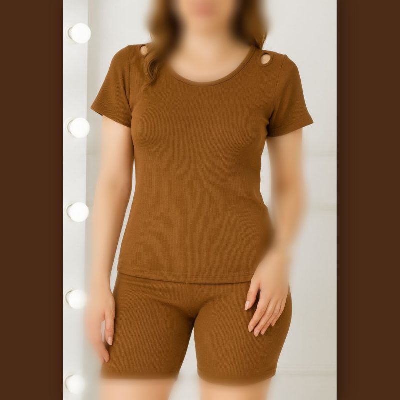 تیشرت شلوارک عمده (پک 6 عددی)