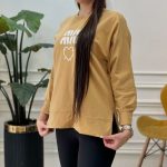 بلوز آستین بلند میو میو عمده (پک 6 عددی)