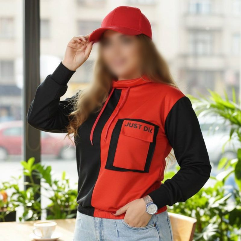 بلوز تک جیب یقه استاده (پک 6 عددی)