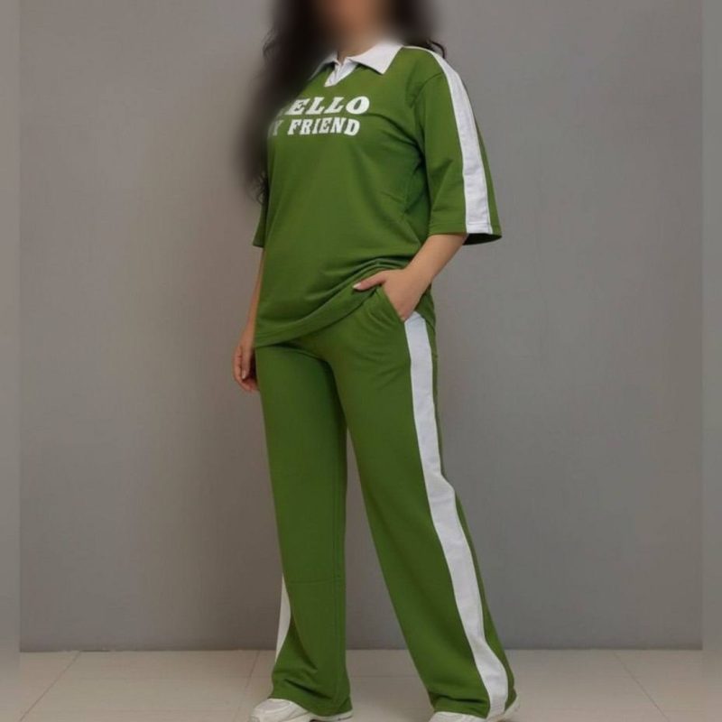 تیشرت شلوار یقه مردانه (پک 6 عددی)