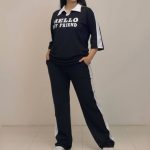 تیشرت شلوار یقه مردانه (پک 6 عددی)