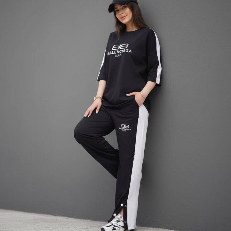 ست تیشرت شلوار بالسیاگا عمده (پک 6 عددی)