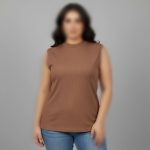 کراپ تاپ بیسیک یقه سه سانت (پک 12 عددی)