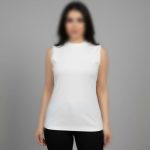 کراپ تاپ بیسیک یقه سه سانت (پک 12 عددی)