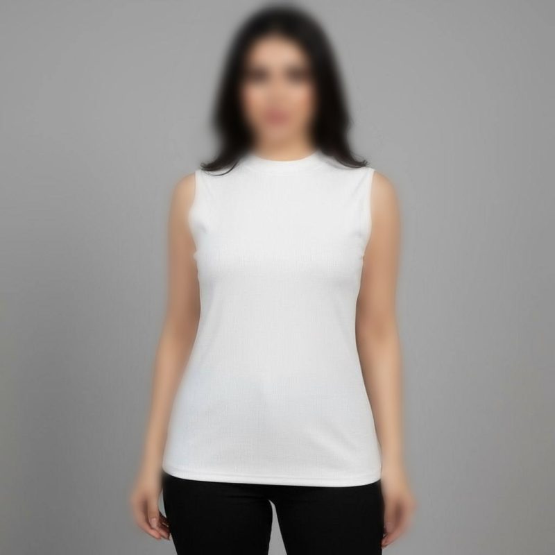 کراپ تاپ بیسیک یقه سه سانت (پک 12 عددی)