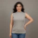 کراپ تاپ بیسیک یقه سه سانت (پک 12 عددی)