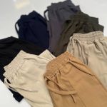 شلوار مام استایل خط دوخت اتو (پک 7 عددی)