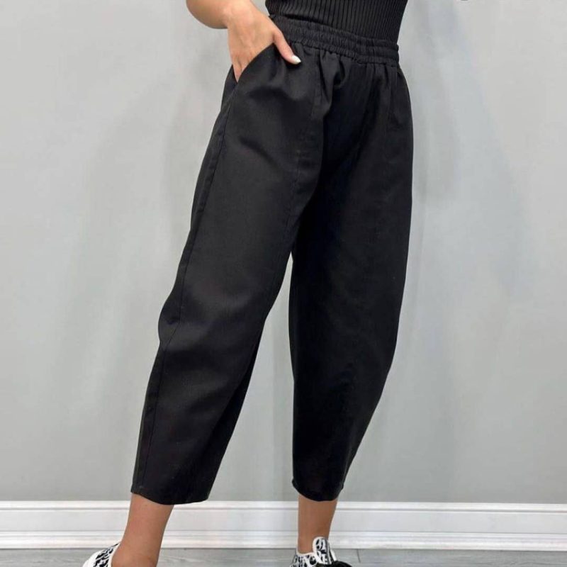 شلوار مام استایل خط دوخت اتو (پک 7 عددی)