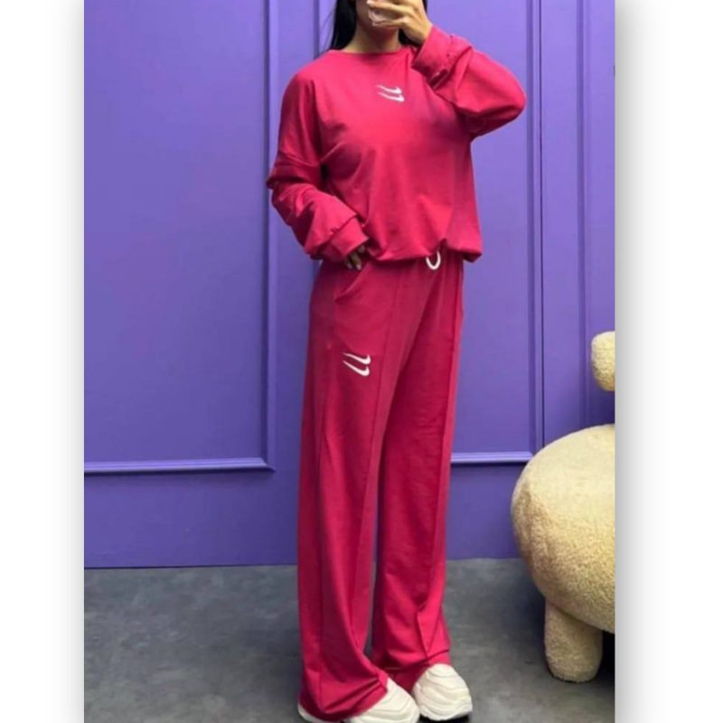 ست بلوز شلوار بگ دبل نایک عمده (پک 4 عددی)