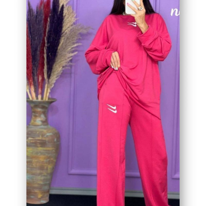 ست بلوز شلوار بگ دبل نایک عمده (پک 4 عددی)