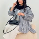 مانتو جیب صلیبی پیچازی عمده (پک 4 عددی)