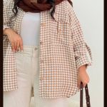 مانتو جیب صلیبی پیچازی عمده (پک 4 عددی)