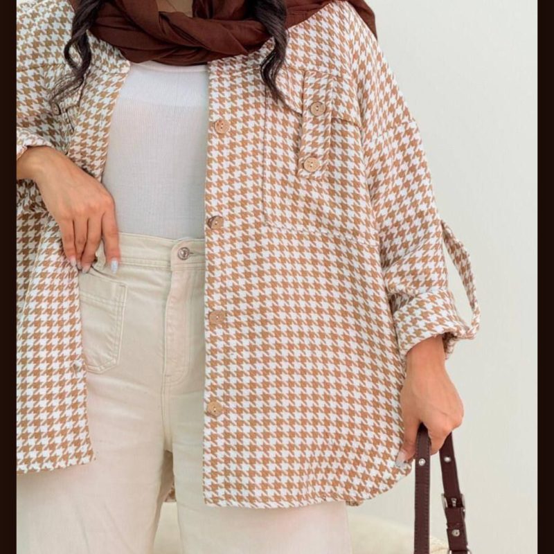 مانتو جیب صلیبی پیچازی عمده (پک 4 عددی)