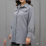 مانتو ریما چهارخونه عمده (پک 5 عددی)