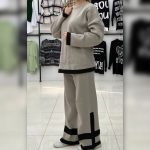 ست بلوز و شلوار بافت عمده (پک 4 عددی)