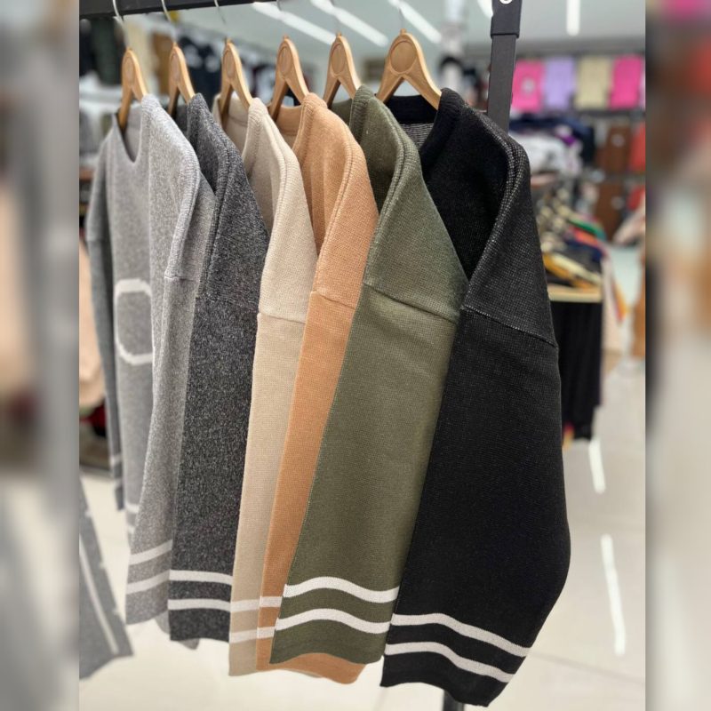 ست بلوز و شلوار بافت alo عمده (پک 3 عددی)