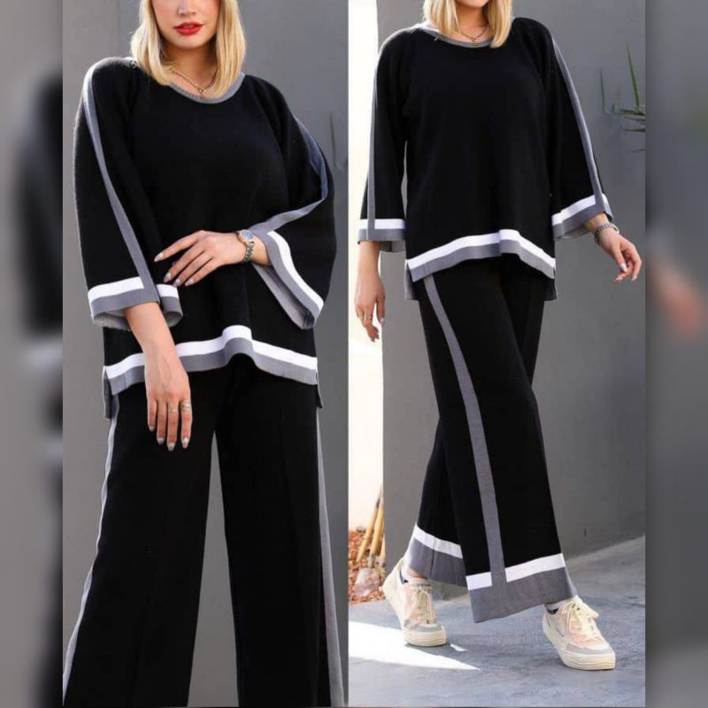 ست بلوز شلوار اینترسیا عمده (پک 5 عددی)