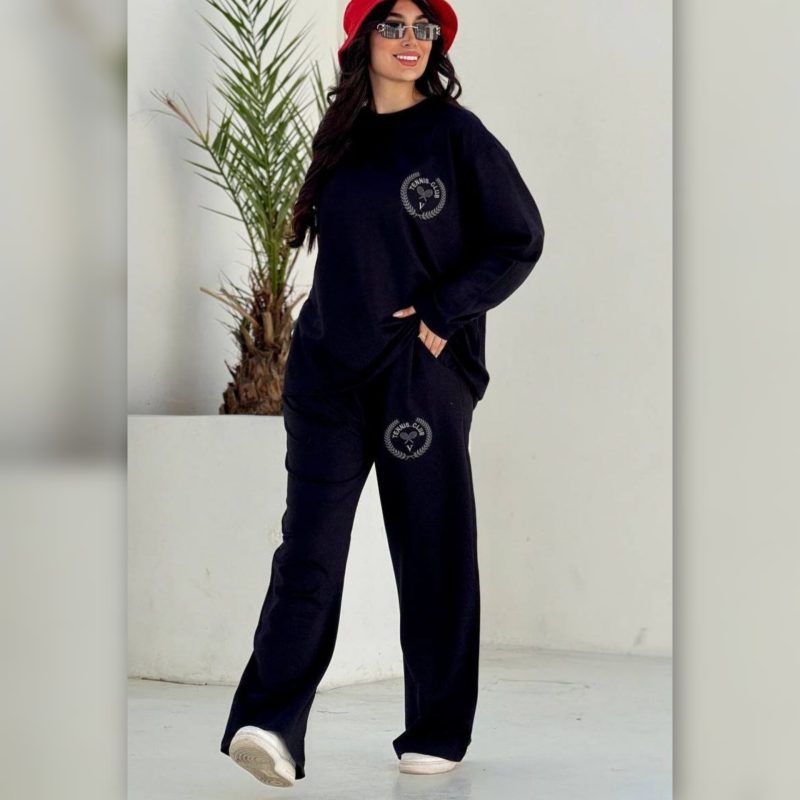 ست بلوزشلوار چاپ بیس‌بال عمده (پک 6 عددی)