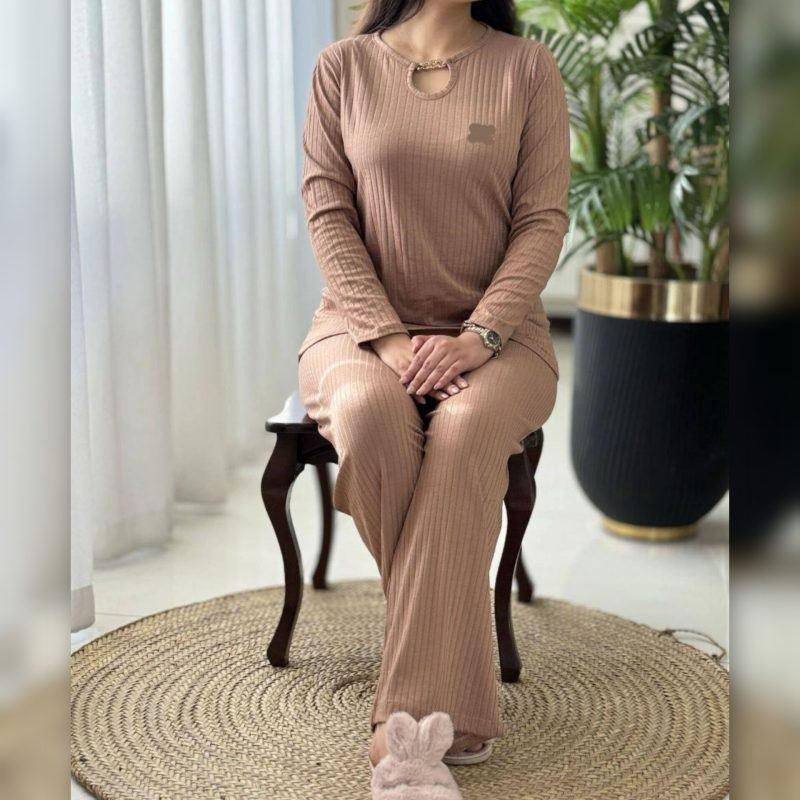 ست بلوز و شلوار زنجیری عمده (پک 4 عددی)