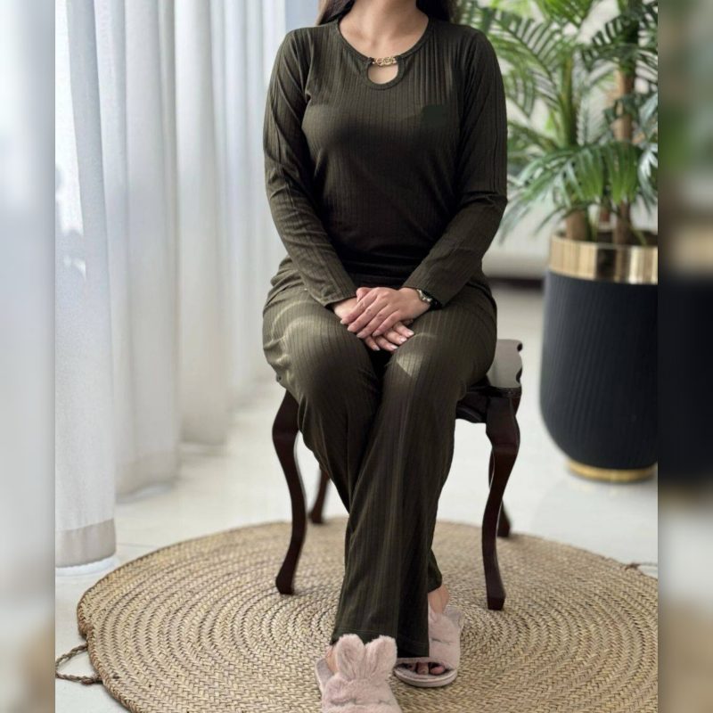 ست بلوز و شلوار زنجیری عمده (پک 4 عددی)