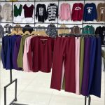 ست بلوز و شلوار زنجیری عمده (پک 4 عددی)