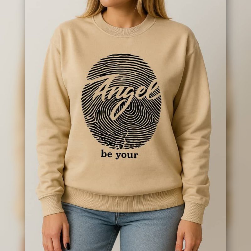 ️بلوزاستین بلند چاپ اثر انگشت عمده (پک 6 عددی)