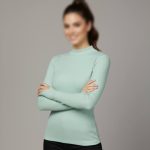 بلوز بیسیک یقه سه سانت فینگری عمده (پک 6 عددی)