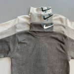 بلوز یقه اسکی گلدوزی نایک عمده (پک 6 عددی)