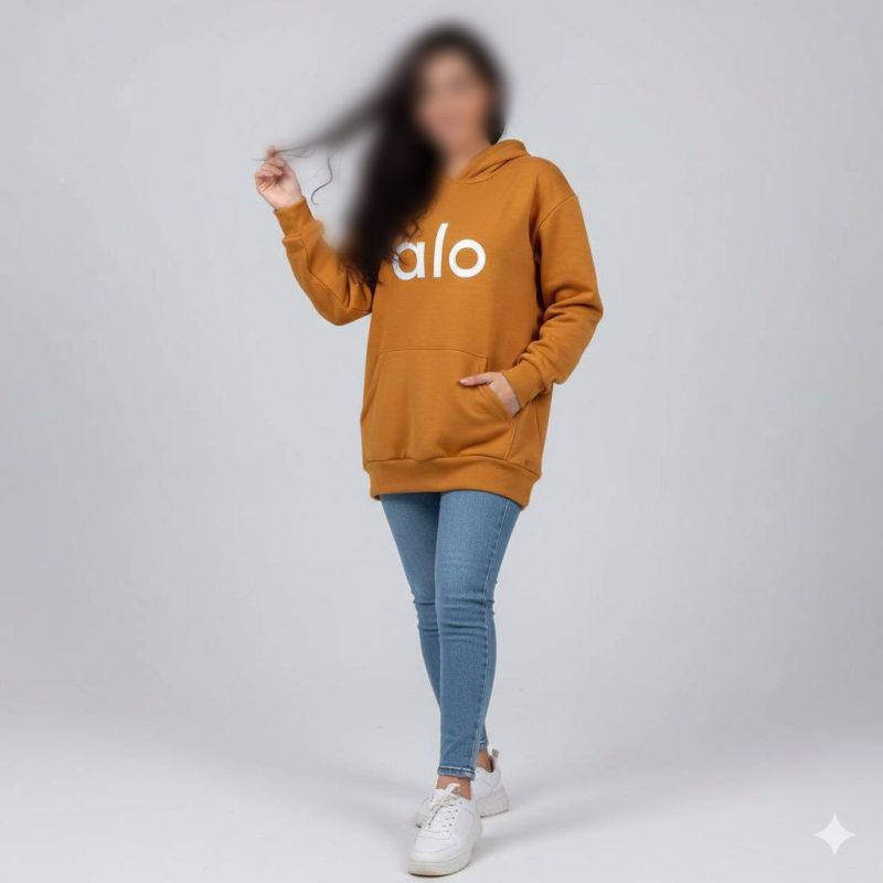 هودی قواره داره پشت چاپ عمده (پک 6 عددی)