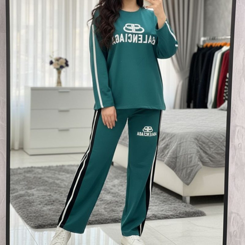 ست بلوز شلوار بالنسیگا عمده (پک 5 عددی)