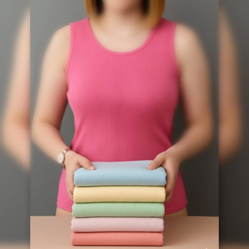 کراپ زنانه بیسیک‌ عمده (پک 6 عددی)