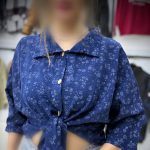 شومیز کراپ گره ای عمده (پک 4 عددی)