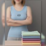 کراپ زنانه بیسیک چاپ بی نهایت عمده (پک 6 عددی)