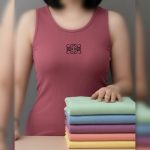 کراپ زنانه بیسیک چاپ بی نهایت عمده (پک 6 عددی)