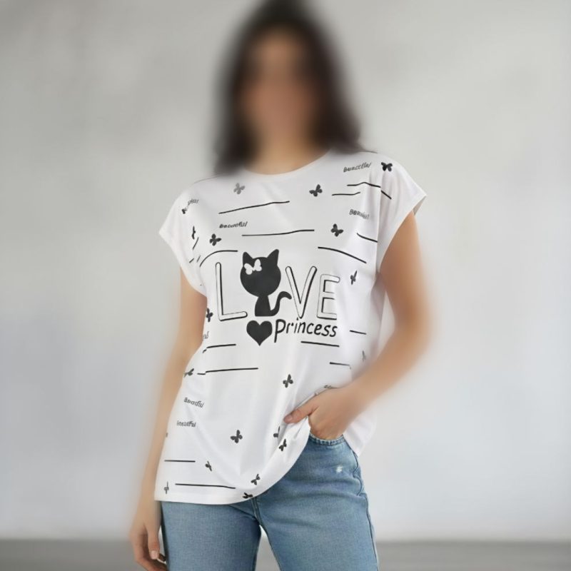 تاپ سرخود چاپ دار عمده (پک 6 عددی)