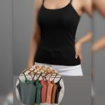 تاپ دو بند بیسیک عمده (پک 6 عددی)