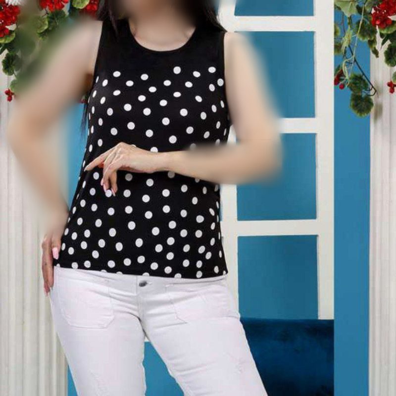 تاپ حلقه ای چاپ دار عمده (پک 6 عددی)