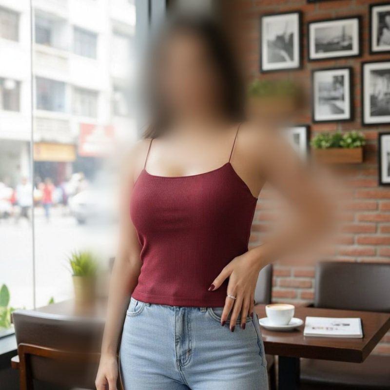 کراپ یقه گرد بند ماکارونی عمده (پک 6 عددی)