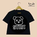 ️کراپ مشکی تک STIRT عمده (پک 6 عددی)️
