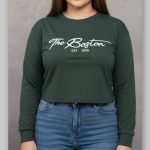 کراپ باکسی آستین بلند عمده (پک 6 عددی)