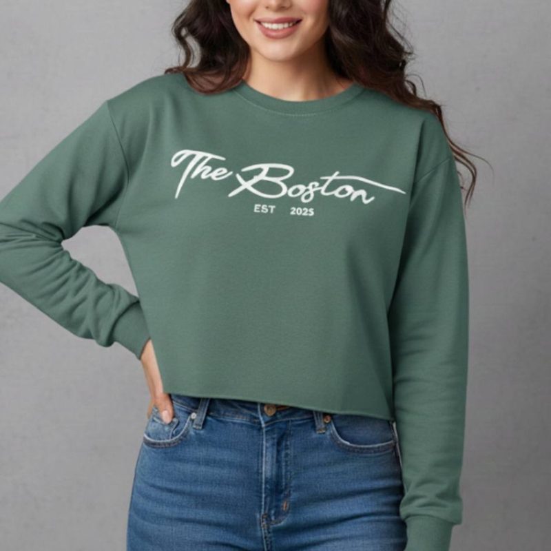 کراپ باکسی آستین بلند عمده (پک 6 عددی)