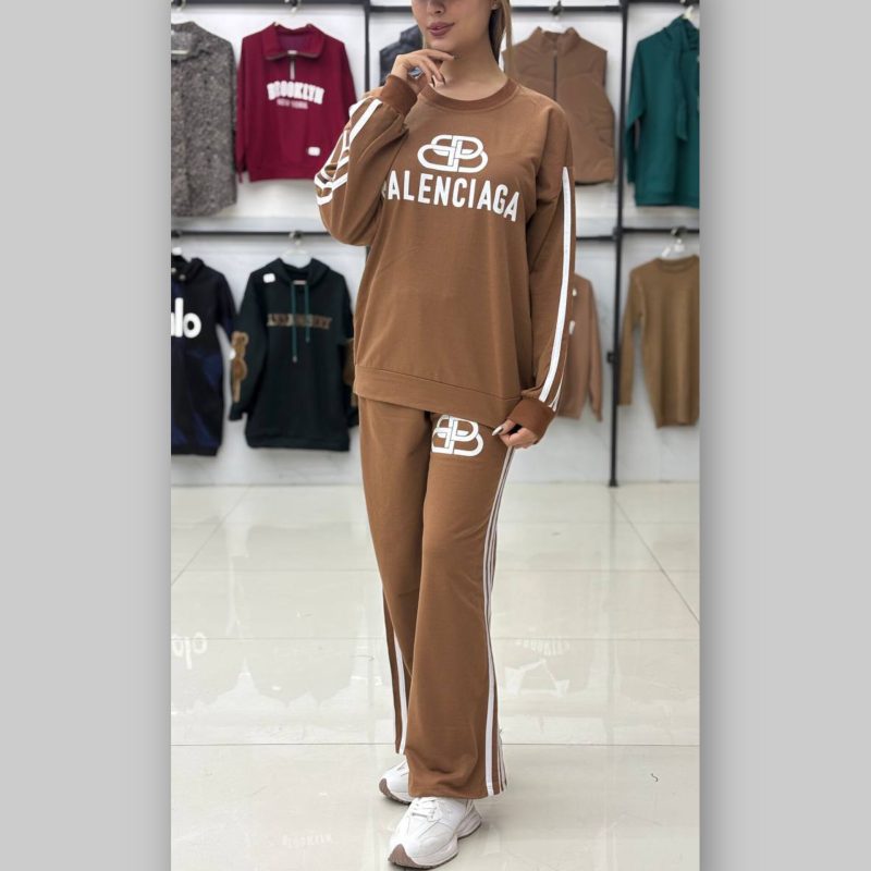 ست بلوز و شلوار بالنسیا عمده (پک 6 عددی)