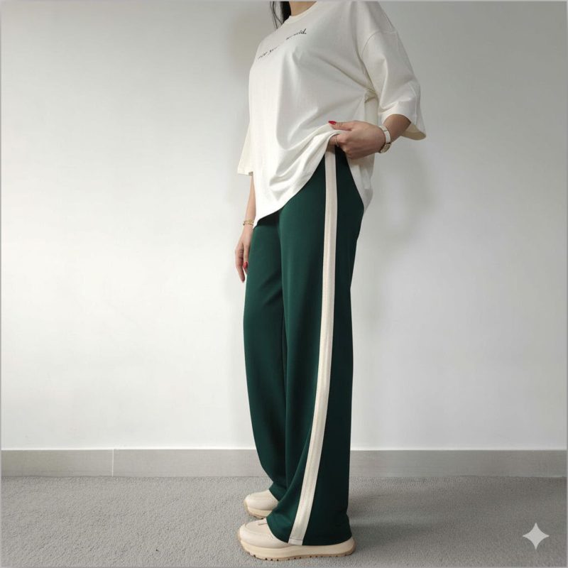 ️شلوار بگ گلکسی نوار کنفی عمده (پک 7 عددی)