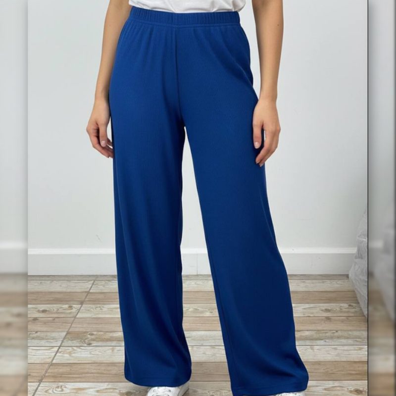 ️شلوار کمر کش راستا قواره دار عمده (پک 6 عددی)